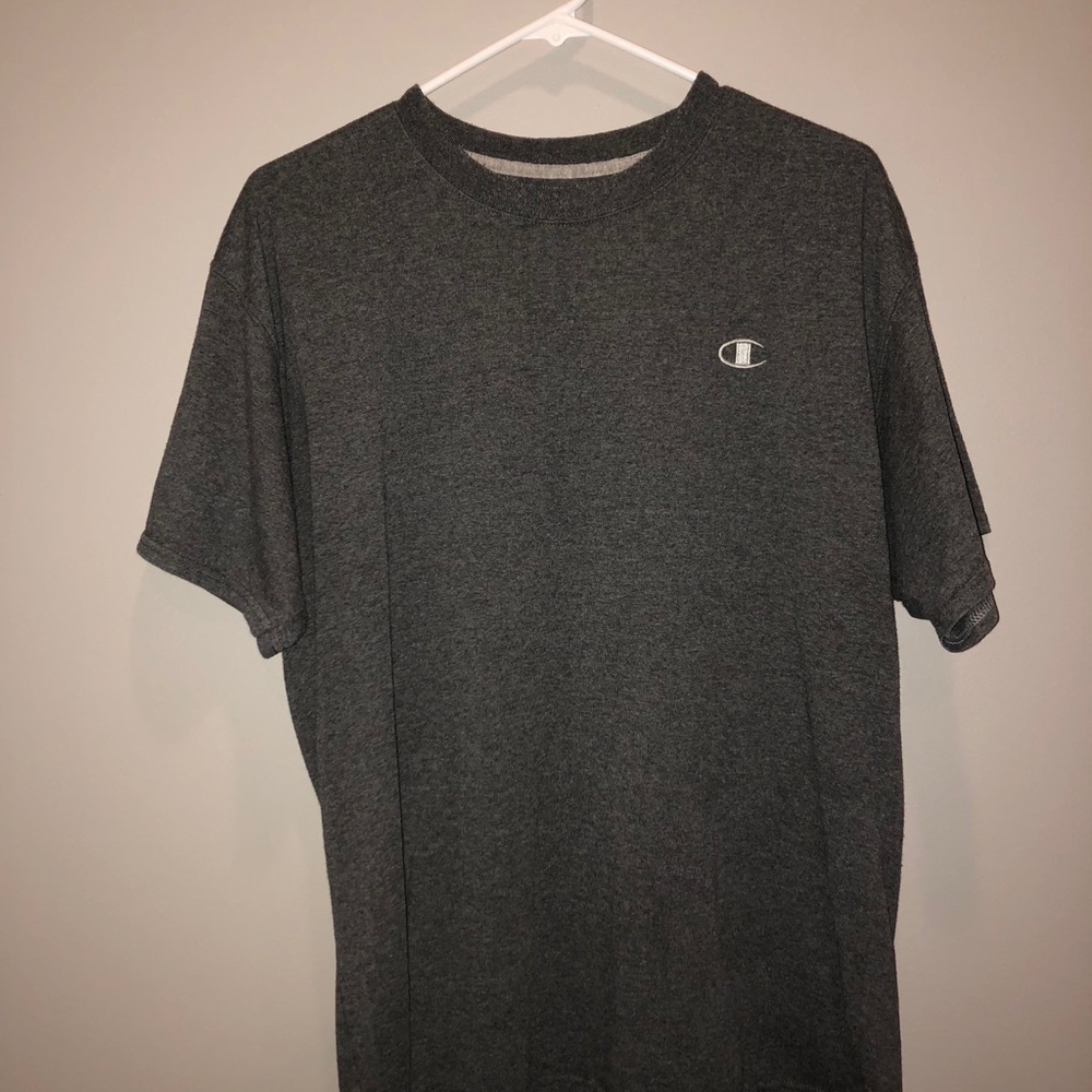 ❗️Classic champion tee charcoal grey size Large